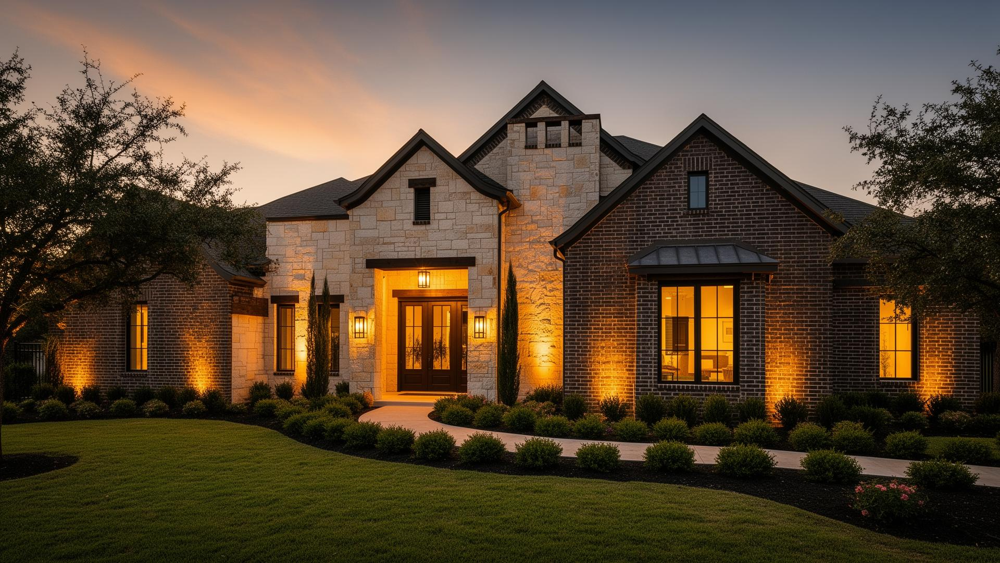 Luxury North Texas home by Confer Developments